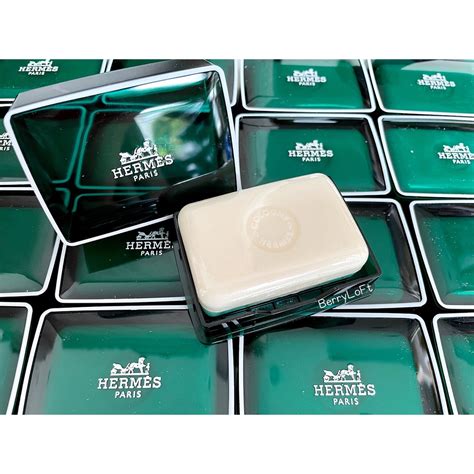 hermes soap eau d'orange verte.